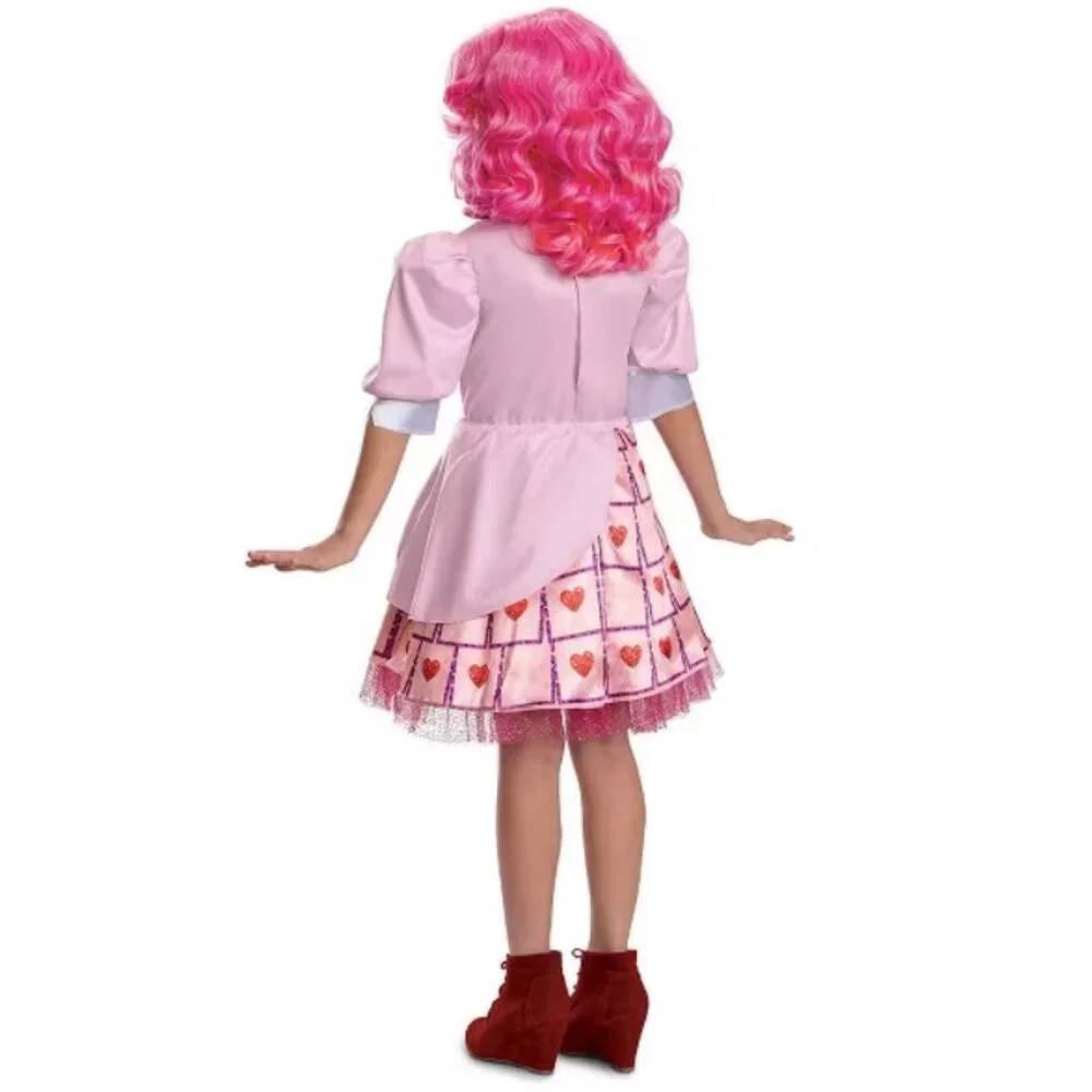 Descendants Bridget 4/6 Halloween Costume Queen of Hearts Disney Girls